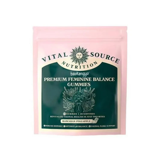 1 pack of female balanced gummies supplement nutrition improve immunity promote digestion absorption relieve fatigue