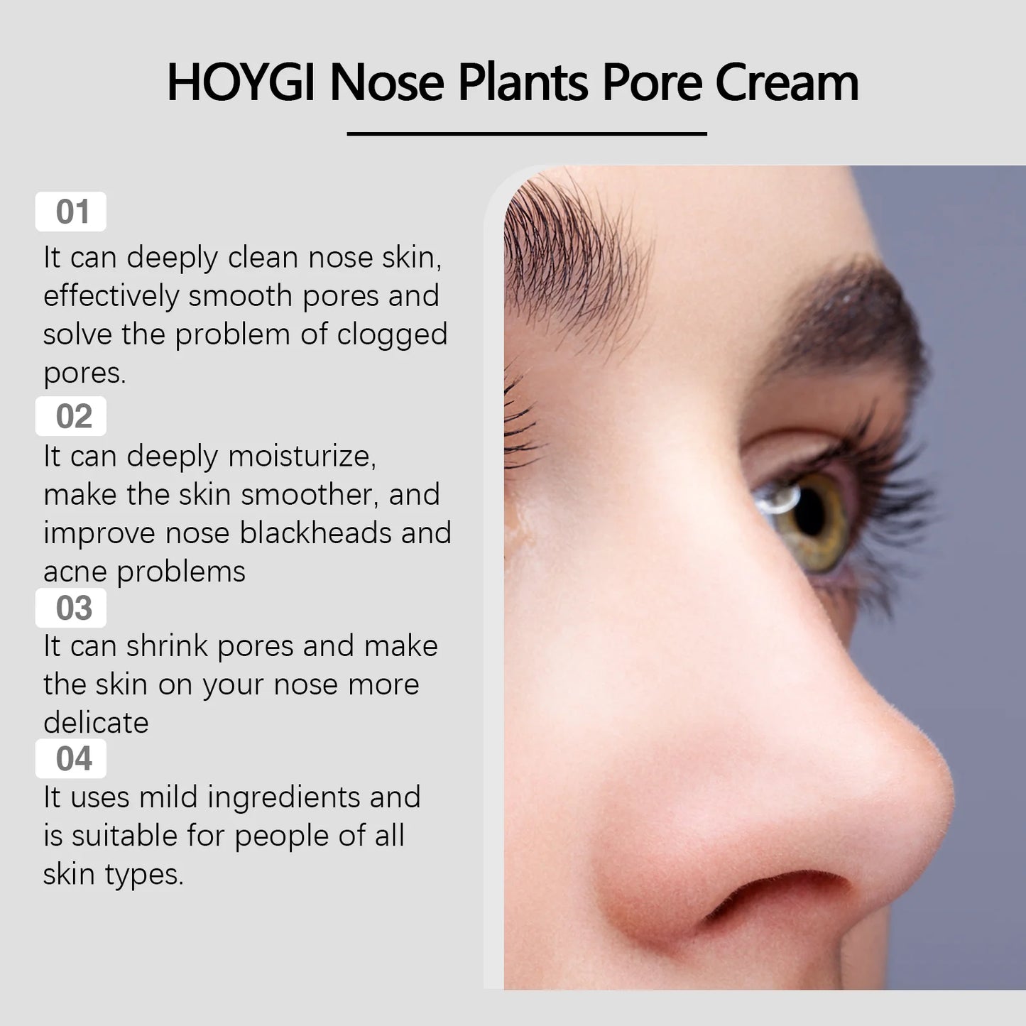 Blackhead Removal Nasal Mask Clean the Nose Blackheads Pimples Shrink Tightening Pores Exfoliate Oil Control Anti Acne Skin Care