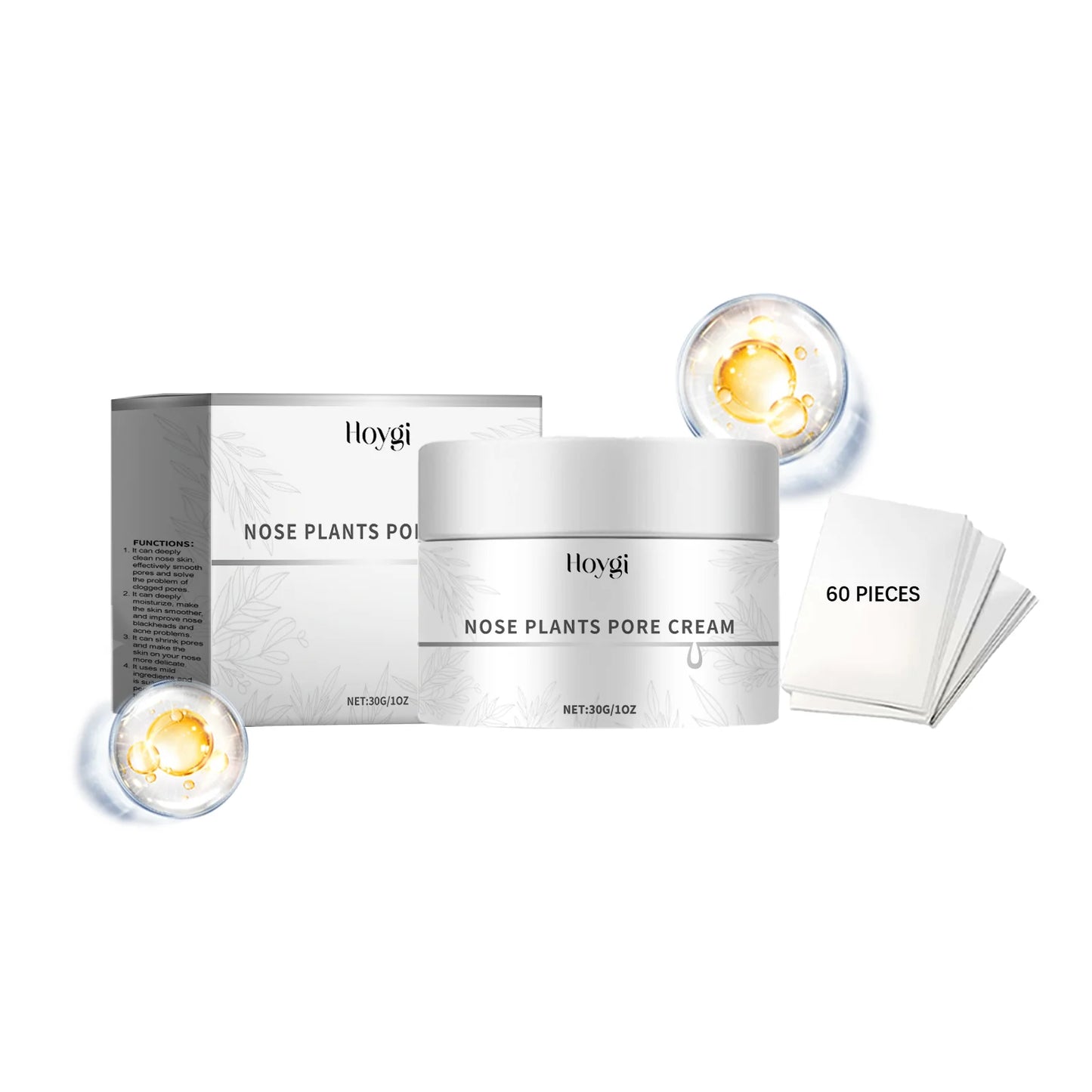 Blackhead Removal Nasal Mask Clean the Nose Blackheads Pimples Shrink Tightening Pores Exfoliate Oil Control Anti Acne Skin Care